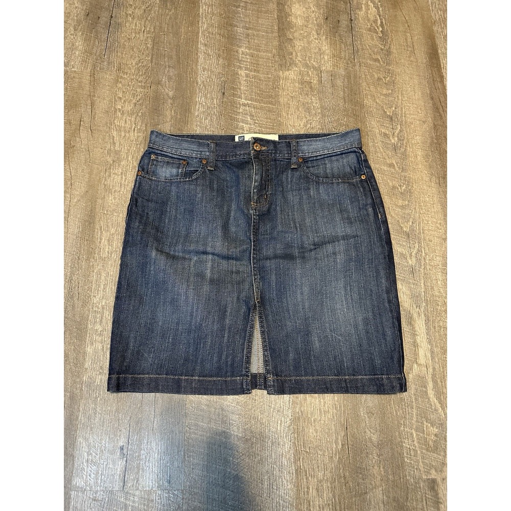 Gap Jeans Vintage Y2K Denim Short Skirt Women's Size‎ 10